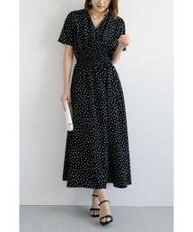 M.deux（エムドゥ）の「プリントカシュクール女神ワンピース（ワンピース）」