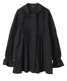 INGEBORG（インゲボルグ）の「【INGEBORG Blanche (インゲボルグ ブランシェ)】タックブラウス（シャツ/ブラウス）」