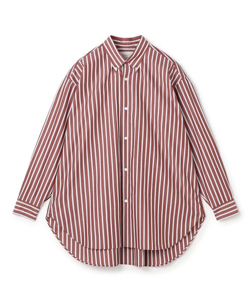 TOMORROWLAND (トゥモローランド)の「コットンブロード ボタンダウン ロングシャツ(シャツ/ブラウス・メンズ・ブルー系その他/レッド系その他/グリーン/ホワイト・XS/M/S)」の4枚目の写真