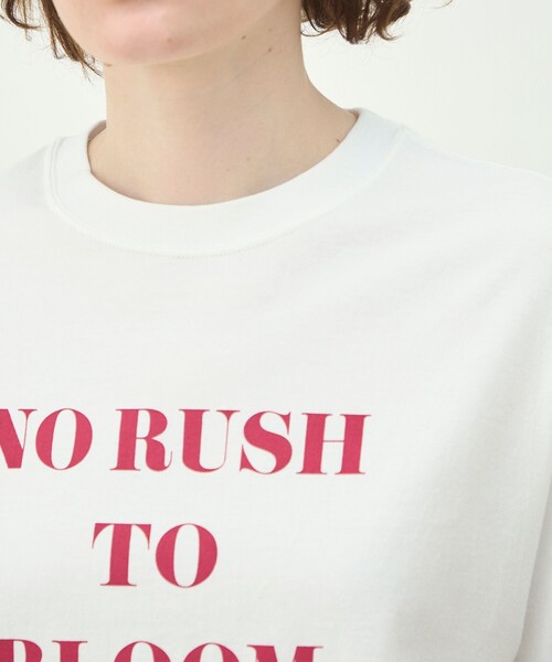 MACPHEE(マカフィー)の「コットンロゴプリント Tシャツ(Tシャツ/カットソー・レディース・ブラック/ホワイト・S)」の8枚目の写真