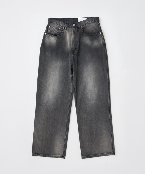 ADAM PATEK(アダムパテック)の「【ADAM PATEK】aged finish denim pant デニムパンツ(デニムパンツ・メンズ・ブラック/ブルー・3/2/1)」の7枚目の写真