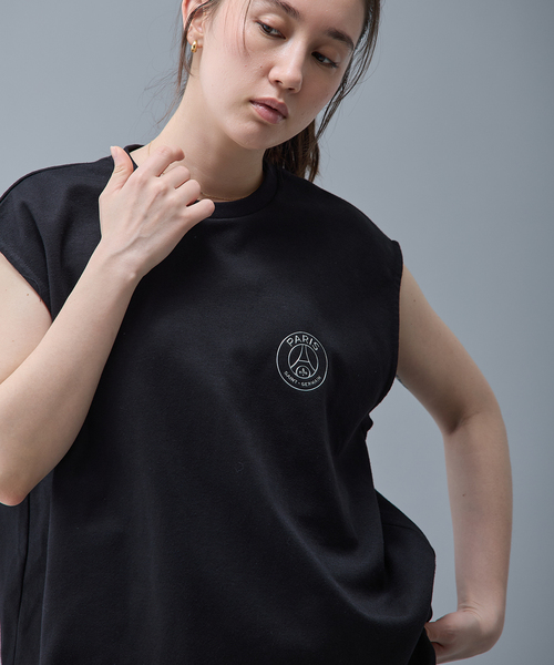 PARIS SAINT-GERMAIN(パリサンジェルマン)の「【Paris Saint-Germain / パリ・サン=ジェルマン】 JP METALIC LOGO TANK(Tシャツ/カットソー・メンズ・ブラック/チャコールグレー/ホワイト/グリーン・X-LARGE/LARGE/MEDIUM)」の3枚目の写真