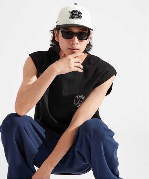 PARIS SAINT-GERMAIN(パリサンジェルマン)の「【Paris Saint-Germain / パリ・サン=ジェルマン】 JP METALIC LOGO TANK(Tシャツ/カットソー・メンズ・ブラック/チャコールグレー/ホワイト/グリーン・X-LARGE/LARGE/MEDIUM)」の5枚目の写真