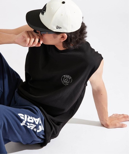 PARIS SAINT-GERMAIN(パリサンジェルマン)の「【Paris Saint-Germain / パリ・サン=ジェルマン】 JP METALIC LOGO TANK(Tシャツ/カットソー・メンズ・ブラック/チャコールグレー/ホワイト/グリーン・X-LARGE/LARGE/MEDIUM)」の7枚目の写真