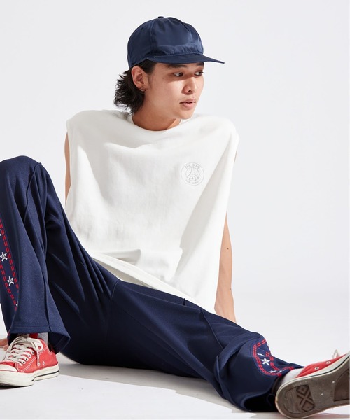 PARIS SAINT-GERMAIN(パリサンジェルマン)の「【Paris Saint-Germain / パリ・サン=ジェルマン】 JP METALIC LOGO TANK(Tシャツ/カットソー・メンズ・ブラック/チャコールグレー/ホワイト/グリーン・X-LARGE/LARGE/MEDIUM)」の22枚目の写真