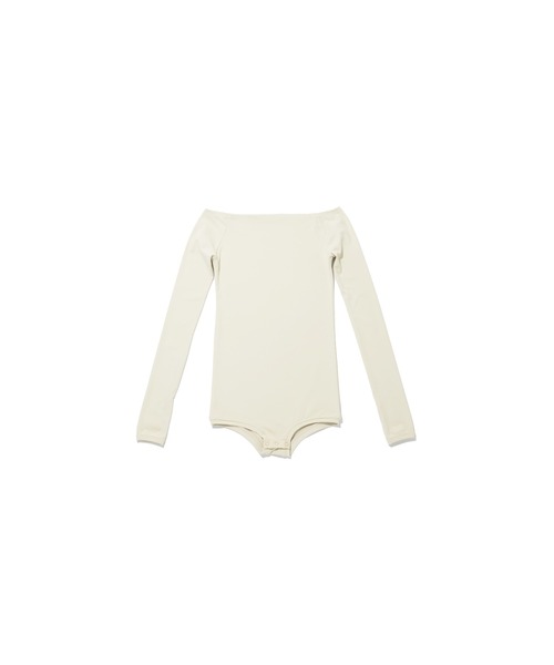 DLESS(ドレス)の「Offshoulder bodysuits/オフショルダーボディスーツ(Tシャツ/カットソー・レディース・ブラック/ホワイト系その他・S/XS)」の7枚目の写真