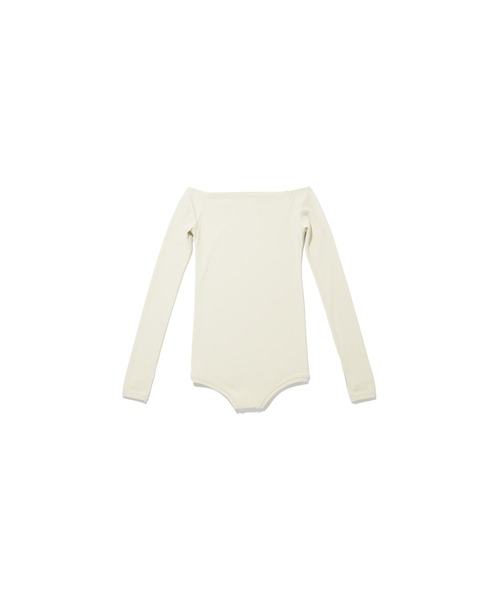 DLESS(ドレス)の「Offshoulder bodysuits/オフショルダーボディスーツ(Tシャツ/カットソー・レディース・ブラック/ホワイト系その他・S/XS)」の6枚目の写真