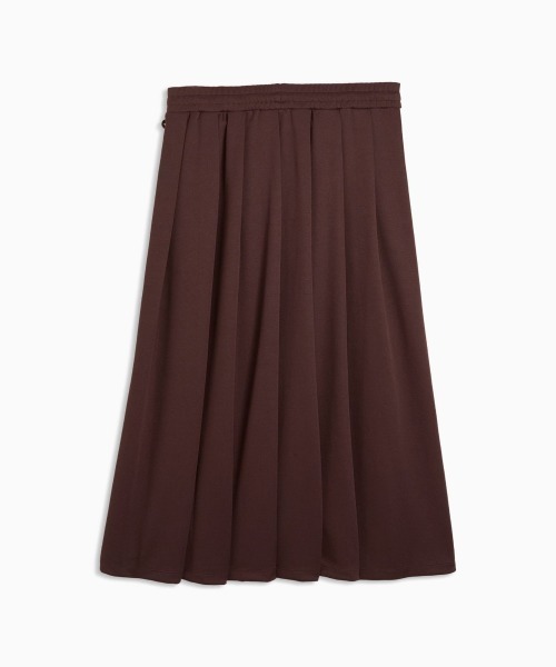 PUMA(プーマ)の「PUMA T7 MIDI PLEATED SKIRT WNS(プーマ T7 ミディ プリーツ スカート)(スカート・レディース・ブラウン系/ブラック系・SMALL/MEDIUM/LARGE)」の9枚目の写真