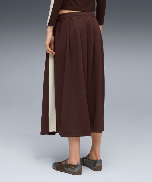 PUMA T7 MIDI PLEATED SKIRT WNS（プーマ T7 ミディ プリーツ スカート
