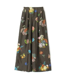 CABaN（キャバン）の「シルク BOUQUETプリント 2タックワイドパンツ（その他パンツ）」