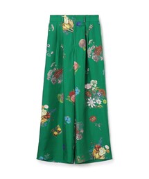 CABaN（キャバン）の「シルク BOUQUETプリント 2タックワイドパンツ（その他パンツ）」