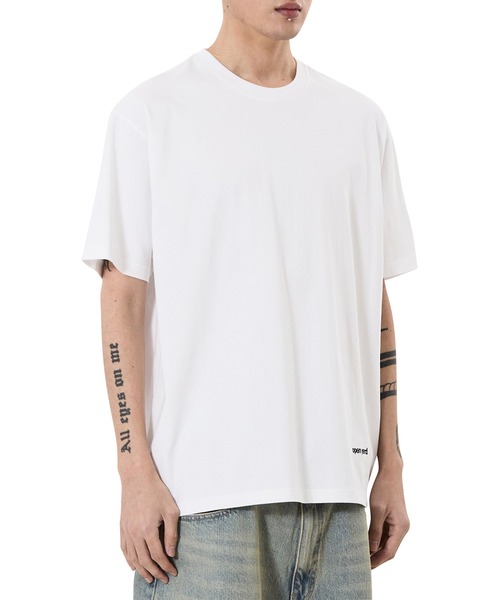 OY(オーワイ)の「『OY/オーワイ』CHECK TRUMP PATCH TEE /チェックトランプパッチTシャツ(Tシャツ/カットソー・メンズ・ブラック/ホワイト・L/M)」の9枚目の写真