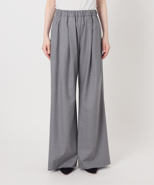 Deuxieme Classe（ドゥーズィエムクラス）の「*COOL VICTORIAN イージーパンツ（スラックス・レディース・ライトグレー/ブラウン・34/36/38）」の16枚目の写真