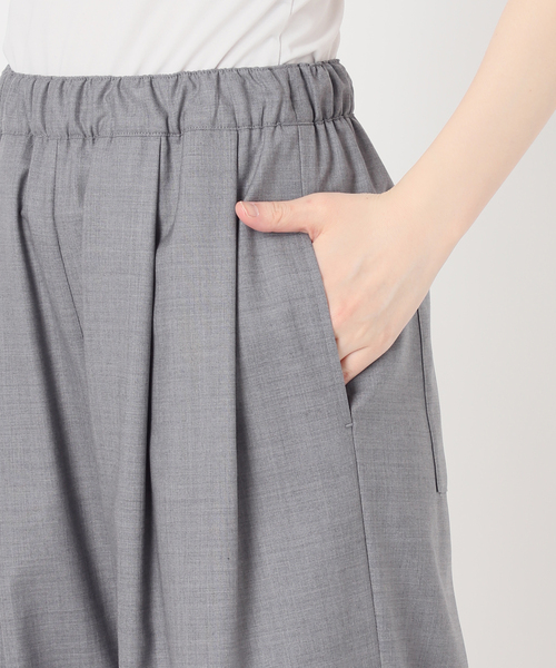 Deuxieme Classe（ドゥーズィエムクラス）の「*COOL VICTORIAN イージーパンツ（スラックス・レディース・ライトグレー/ブラウン・34/36/38）」の9枚目の写真