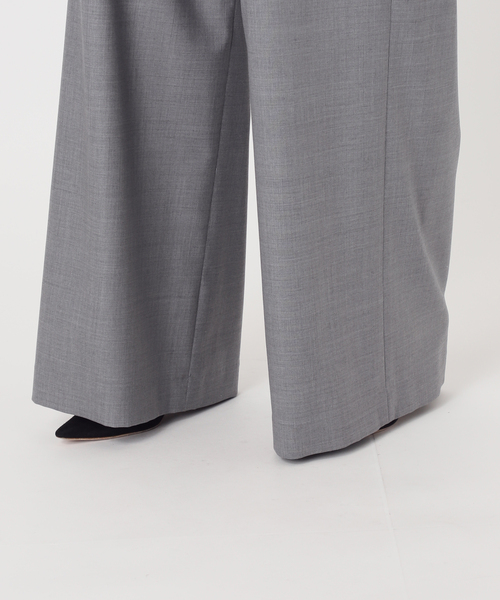 Deuxieme Classe（ドゥーズィエムクラス）の「*COOL VICTORIAN イージーパンツ（スラックス・レディース・ライトグレー/ブラウン・34/36/38）」の7枚目の写真