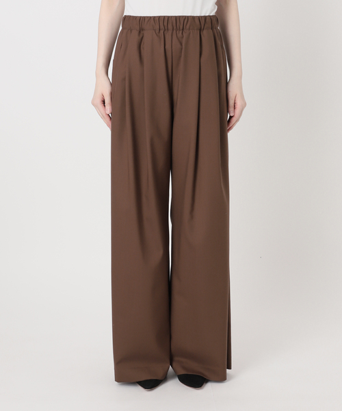 Deuxieme Classe（ドゥーズィエムクラス）の「*COOL VICTORIAN イージーパンツ（スラックス・レディース・ライトグレー/ブラウン・34/36/38）」の4枚目の写真