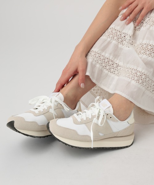 アーサイト　ニューバランス　ホワイトスニーカー　23センチ new balance（ニューバランス）】MS237（WOMEN）（スニーカー）｜New