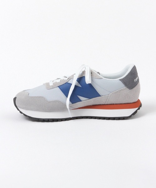NEW BALANCE（ニューバランス）の「【new balance（ニューバランス）】MS237（WOMEN）（スニーカー・レディース・ホワイト/ブルー・MEDIUM/LARGE）」の3枚目の写真
