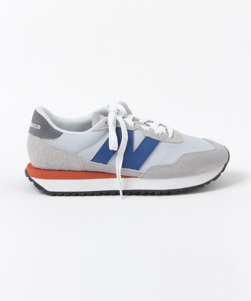 NEW BALANCE（ニューバランス）の「【new balance（ニューバランス）】MS237（WOMEN）（スニーカー・レディース・ホワイト/ブルー・MEDIUM/LARGE）」の4枚目の写真