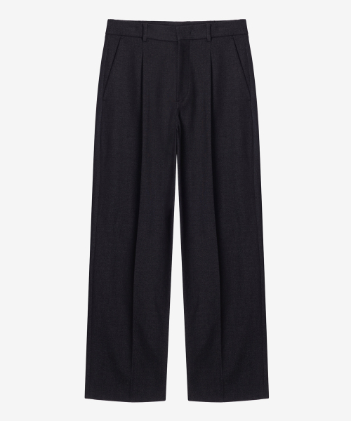 MINDBRIDGE（マインドブリッジ）の「[COUTURE]デニムライクワイドワンタックパンツ MYPT6173（その他パンツ・メンズ・チャコールグレー・34/32/30/29）」の9枚目の写真