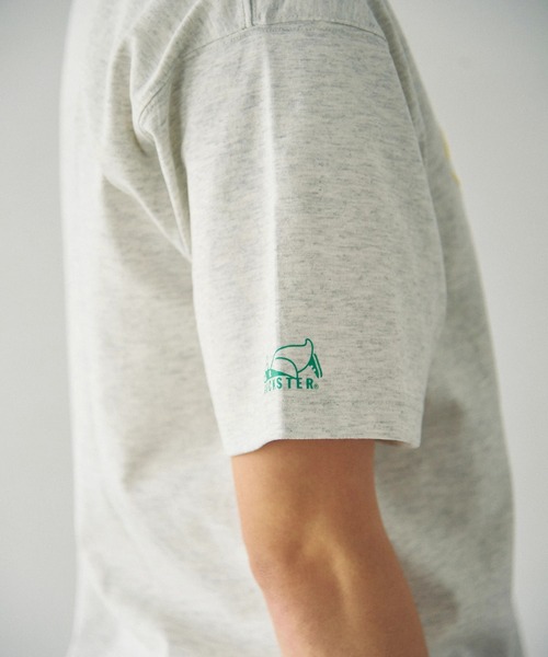 Duckster(ダックスター)の「Duckster/ダックスター T/C 度詰め天竺 レギュラーS/STEE《Have a good》(Tシャツ/カットソー・メンズ・オートミール/ミント/ライトピンク・MEDIUM/LARGE/X-LARGE)」の5枚目の写真