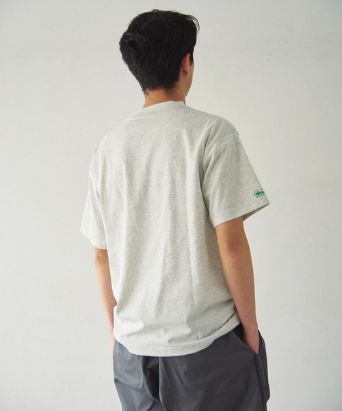Duckster(ダックスター)の「Duckster/ダックスター T/C 度詰め天竺 レギュラーS/STEE《Have a good》(Tシャツ/カットソー・メンズ・オートミール/ミント/ライトピンク・MEDIUM/LARGE/X-LARGE)」の8枚目の写真