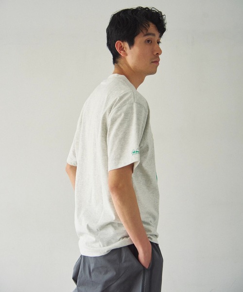 Duckster(ダックスター)の「Duckster/ダックスター T/C 度詰め天竺 レギュラーS/STEE《Have a good》(Tシャツ/カットソー・メンズ・オートミール/ミント/ライトピンク・MEDIUM/LARGE/X-LARGE)」の9枚目の写真