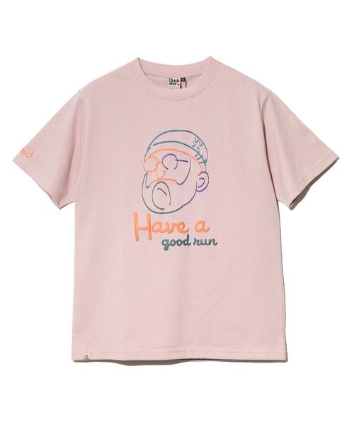 Duckster(ダックスター)の「Duckster/ダックスター T/C 度詰め天竺 レギュラーS/STEE《Have a good》(Tシャツ/カットソー・メンズ・オートミール/ミント/ライトピンク・MEDIUM/LARGE/X-LARGE)」の18枚目の写真