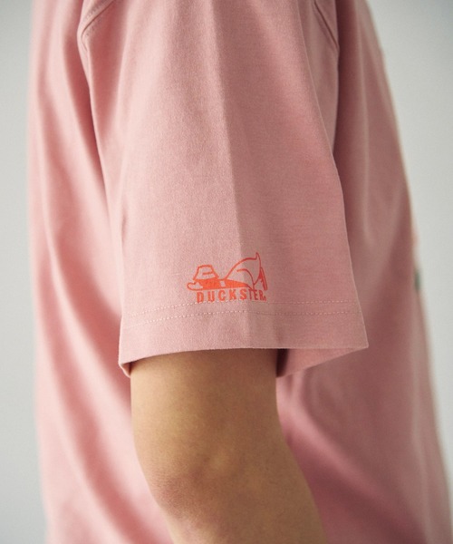 Duckster(ダックスター)の「Duckster/ダックスター T/C 度詰め天竺 レギュラーS/STEE《Have a good》(Tシャツ/カットソー・メンズ・オートミール/ミント/ライトピンク・MEDIUM/LARGE/X-LARGE)」の19枚目の写真