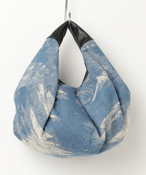 TAAKK(ターク)の「【TAAKK/ターク】Denim Bag (Small)(ショルダーバッグ・メンズ・インディゴブルー/ブラウン・FREE)」の15枚目の写真
