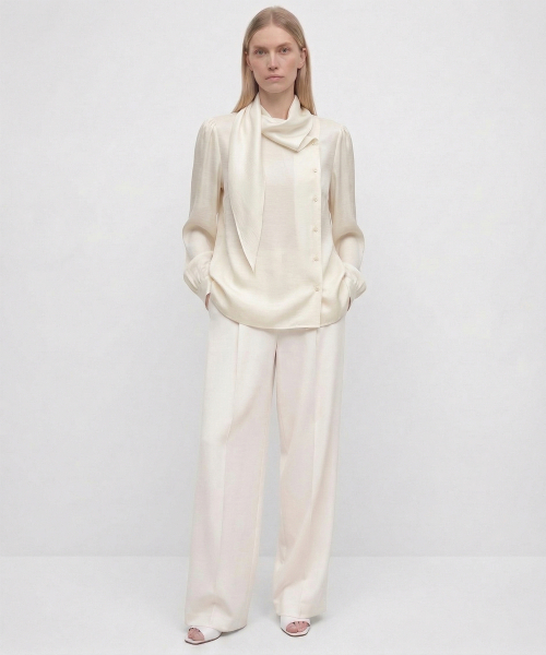 KIMDOH(キムド)の「Serein Blouse / Ivory(シャツ/ブラウス・レディース・その他・FREE)」の1枚目の写真