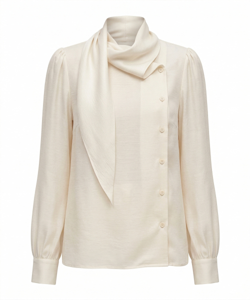 KIMDOH(キムド)の「Serein Blouse / Ivory(シャツ/ブラウス・レディース・その他・FREE)」の6枚目の写真