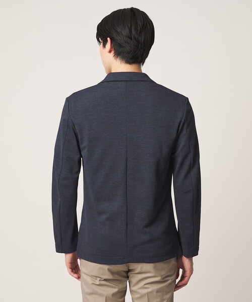 A DAY IN THE LIFE UNITED ARROWS(アデイインザライフユナイテッドアローズ)の「メランジ カノコ カーディガンジャケット-吸水速乾-<A DAY IN THE LIFE>(カーディガン/ボレロ・メンズ・グレー系/ブラック/ネイビー・XL/L/M/S)」の12枚目の写真