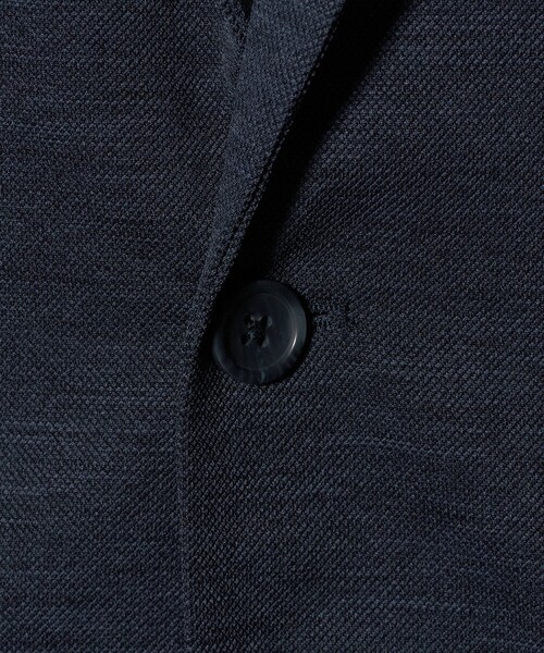 A DAY IN THE LIFE UNITED ARROWS(アデイインザライフユナイテッドアローズ)の「メランジ カノコ カーディガンジャケット-吸水速乾-<A DAY IN THE LIFE>(カーディガン/ボレロ・メンズ・グレー系/ブラック/ネイビー・XL/L/M/S)」の18枚目の写真