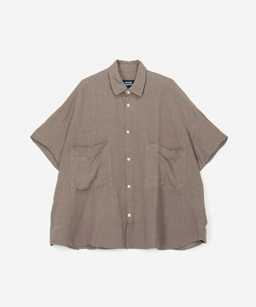 GALLEGO DESPORTES(ギャレゴデスポート)の「GALLEGO DESPORTES | オーバーサイズ 半袖ポケットシャツ MEN(シャツ/ブラウス・メンズ・ベージュ系その他/ブルー系その他/オレンジ系その他・M/S)」の2枚目の写真