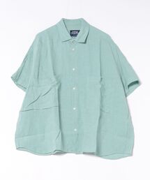 GALLEGO DESPORTES（ギャレゴデスポート）の「GALLEGO DESPORTES | OVERSIZED SHORT SLEEVED SHIRT W/TWO PATCH POCKETS（シャツ/ブラウス）」