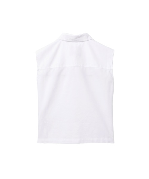 A BATHING APE(アベイシングエイプ)の「VEST SHIRT(シャツ/ブラウス・レディース・ブルー/アイボリー・X-SMALL/SMALL)」の3枚目の写真