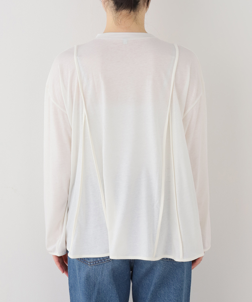 BASERANGE/ベースレンジ】MUL LONG SLEEVE TEE ロングスリーブTシャツ