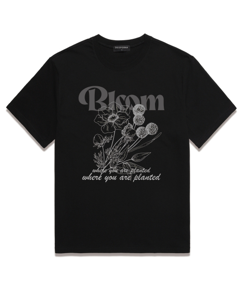 WISSY(ウィッシー)の「ブルーム 半袖Tシャツ (WS029) ブラック(Tシャツ/カットソー・メンズ・その他・SMALL/MEDIUM/LARGE/X-LARGE/XX-LARGE)」の3枚目の写真