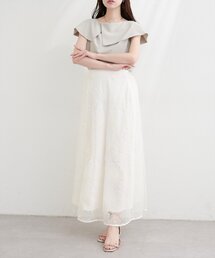 natural couture | フラワーチュールスカート(スカート)
