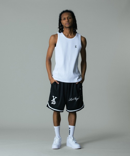 XLARGE(エクストララージ)の「DROP NEEDLE RIB TANK TOP(タンクトップ・メンズ・ホワイト/オリーブ/ブラック・XL/L/M/S)」の6枚目の写真