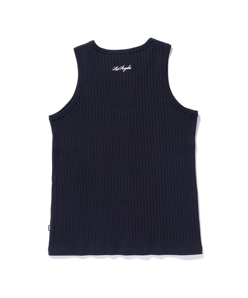 XLARGE(エクストララージ)の「DROP NEEDLE RIB TANK TOP(タンクトップ・メンズ・ホワイト/オリーブ/ブラック・XL/L/M/S)」の4枚目の写真