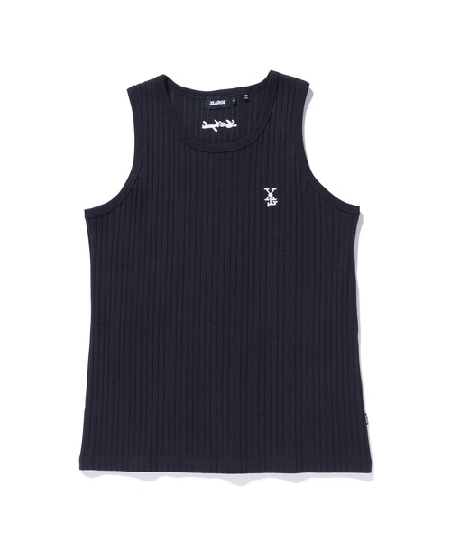 XLARGE(エクストララージ)の「DROP NEEDLE RIB TANK TOP(タンクトップ・メンズ・ホワイト/オリーブ/ブラック・XL/L/M/S)」の10枚目の写真