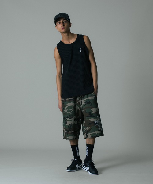 XLARGE(エクストララージ)の「DROP NEEDLE RIB TANK TOP(タンクトップ・メンズ・ホワイト/オリーブ/ブラック・XL/L/M/S)」の11枚目の写真