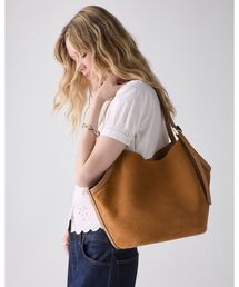 kate spade new york（ケイトスペード ニューヨーク）の「デコ スエード チューリップ トート バッグ（ショルダーバッグ）」
