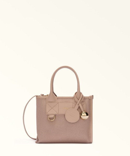 FURLA(フルラ)の「フルラ ディバイデッド (Furla Divide It) ミニトートバッグ(トートバッグ・レディース・ピンクベージュ/セージグリーン/サンドベージュ・ONE SIZE)」の1枚目の写真
