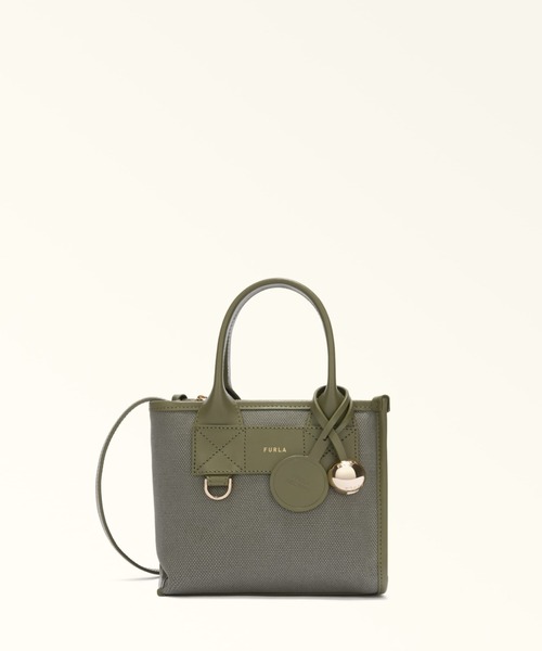 FURLA(フルラ)の「フルラ ディバイデッド (Furla Divide It) ミニトートバッグ(トートバッグ・レディース・ピンクベージュ/セージグリーン/サンドベージュ・ONE SIZE)」の3枚目の写真
