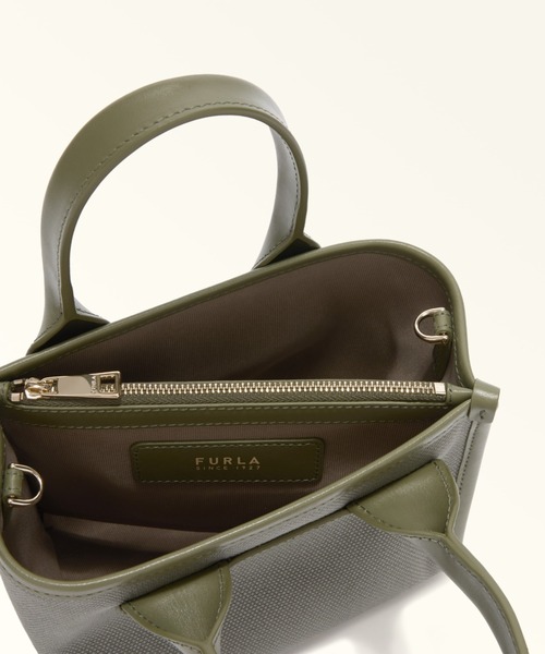 FURLA(フルラ)の「フルラ ディバイデッド (Furla Divide It) ミニトートバッグ(トートバッグ・レディース・ピンクベージュ/セージグリーン/サンドベージュ・ONE SIZE)」の11枚目の写真