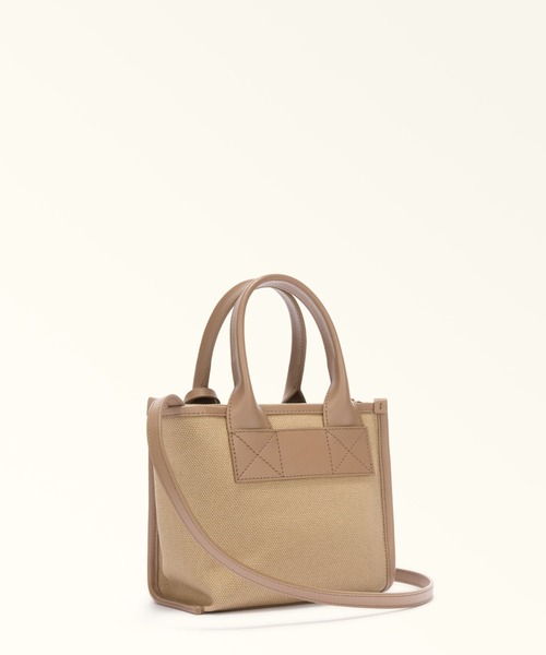 FURLA(フルラ)の「フルラ ディバイデッド (Furla Divide It) ミニトートバッグ(トートバッグ・レディース・ピンクベージュ/セージグリーン/サンドベージュ・ONE SIZE)」の4枚目の写真