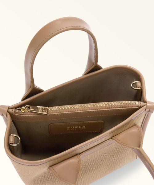 FURLA(フルラ)の「フルラ ディバイデッド (Furla Divide It) ミニトートバッグ(トートバッグ・レディース・ピンクベージュ/セージグリーン/サンドベージュ・ONE SIZE)」の7枚目の写真